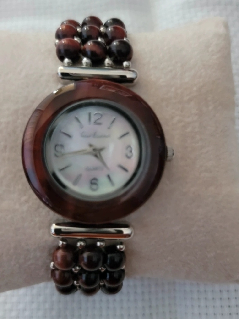 Women's Tiger's Beaded Bracelet Watch